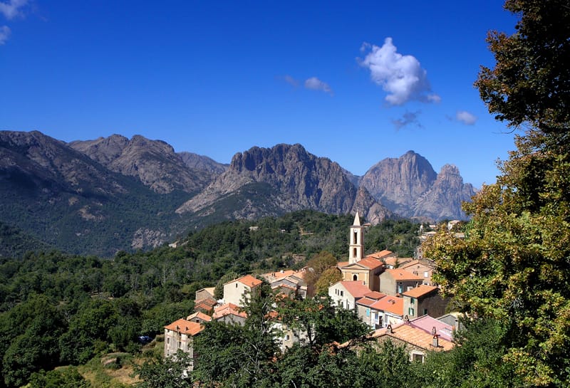 Evisa - les 10 plus beaux villages de corse