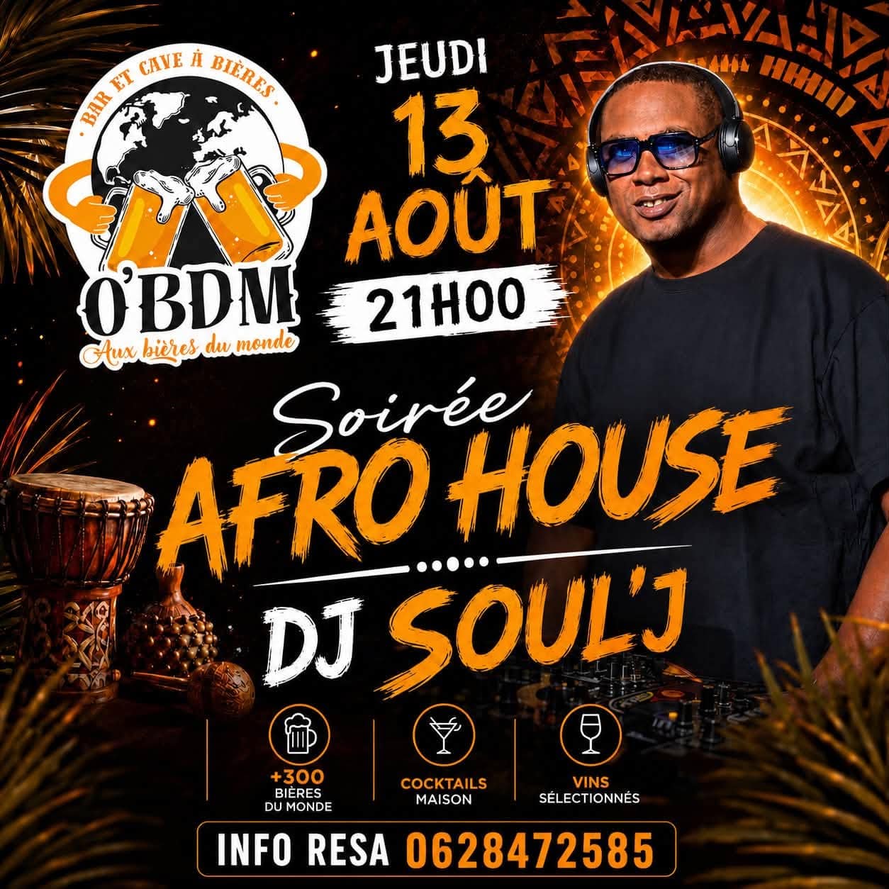 Soirée AFRO HOUSE 3 Soirée AFRO HOUSE