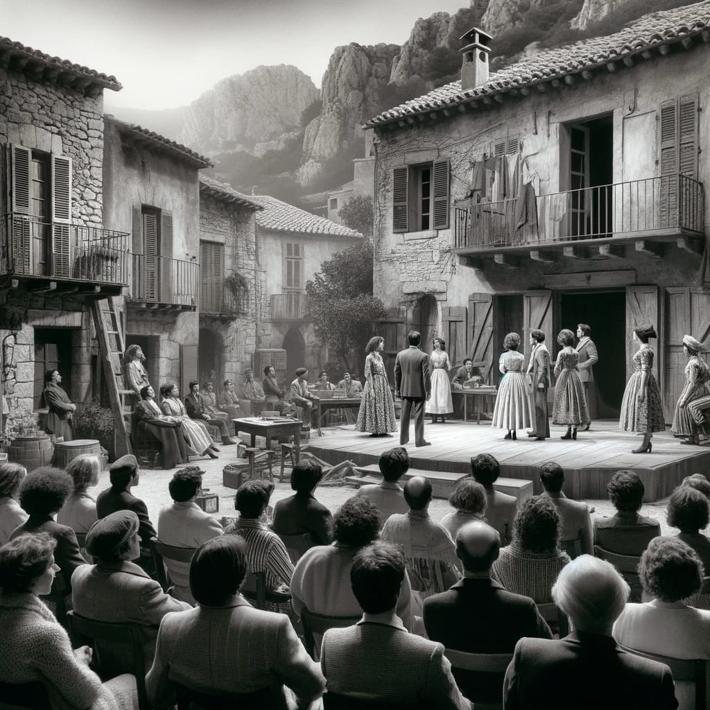 Le Théâtre Corse 1 Le Théâtre Corse dans les années 70 - Image de Création