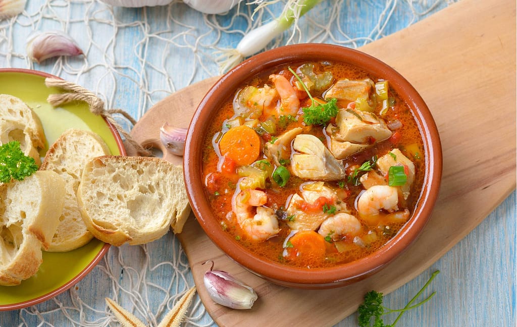 Bouillabaisse corse Aziminu