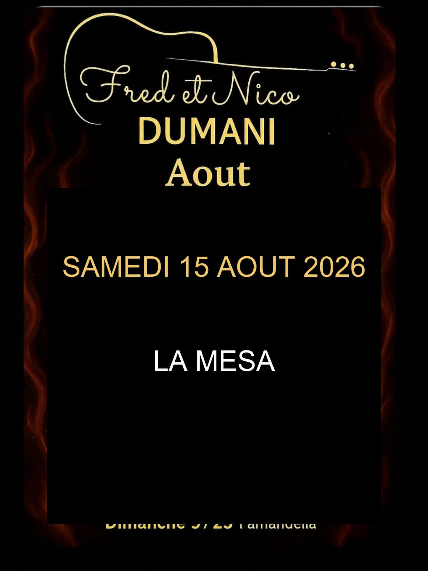 Fred et Nico DUMANI