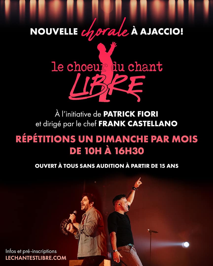 Le Choeur du chant libre  Patrick Fiori
